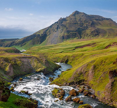 Mountain and River