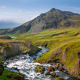 Mountain and River