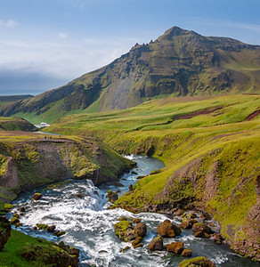 Mountain and River