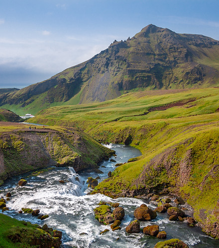 Mountain and River