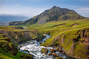 Mountain and River