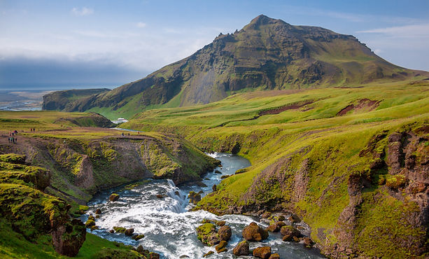 Mountain and River