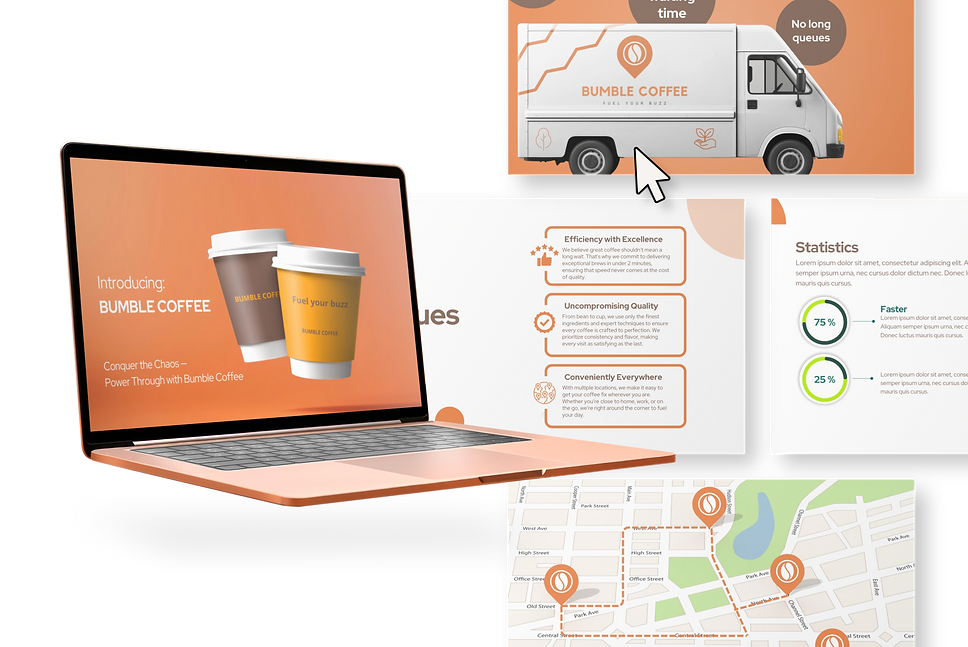 corporate presentation graphic design agency