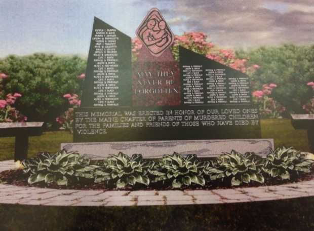 Drawing of monument