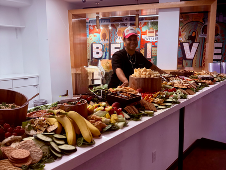 Holiday corporate catering