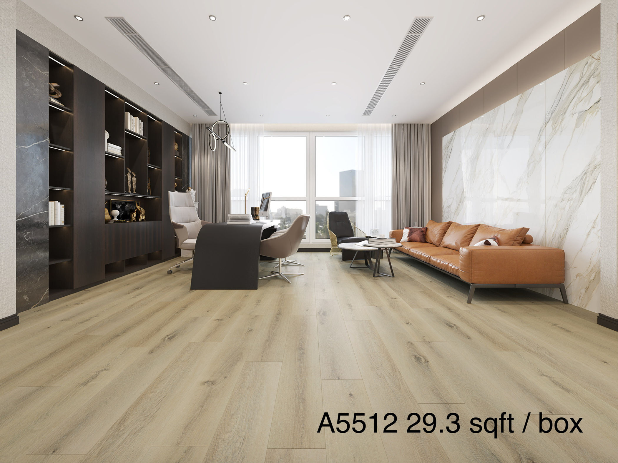 Deep Vinyl 5.5mm SPC w/underlay 5512