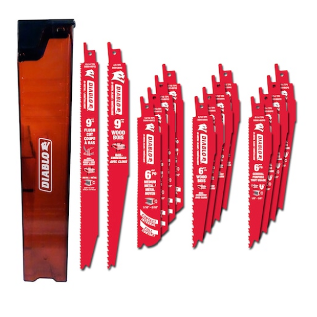 Diablo Demo/Steel Demon 6-9-inch 6-18 TPI Bi-Metal/Carbide Tipped Reciprocating