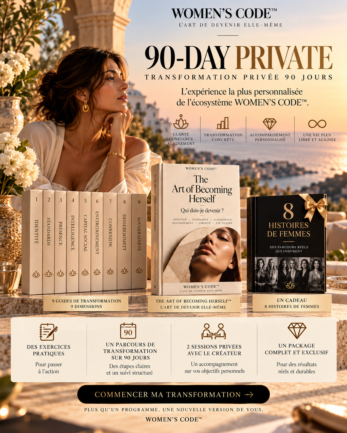 WOMEN’S CODE™ 90-DAY PRIVATE — TRANSFORMATION PRIVÉE 90 JOURS