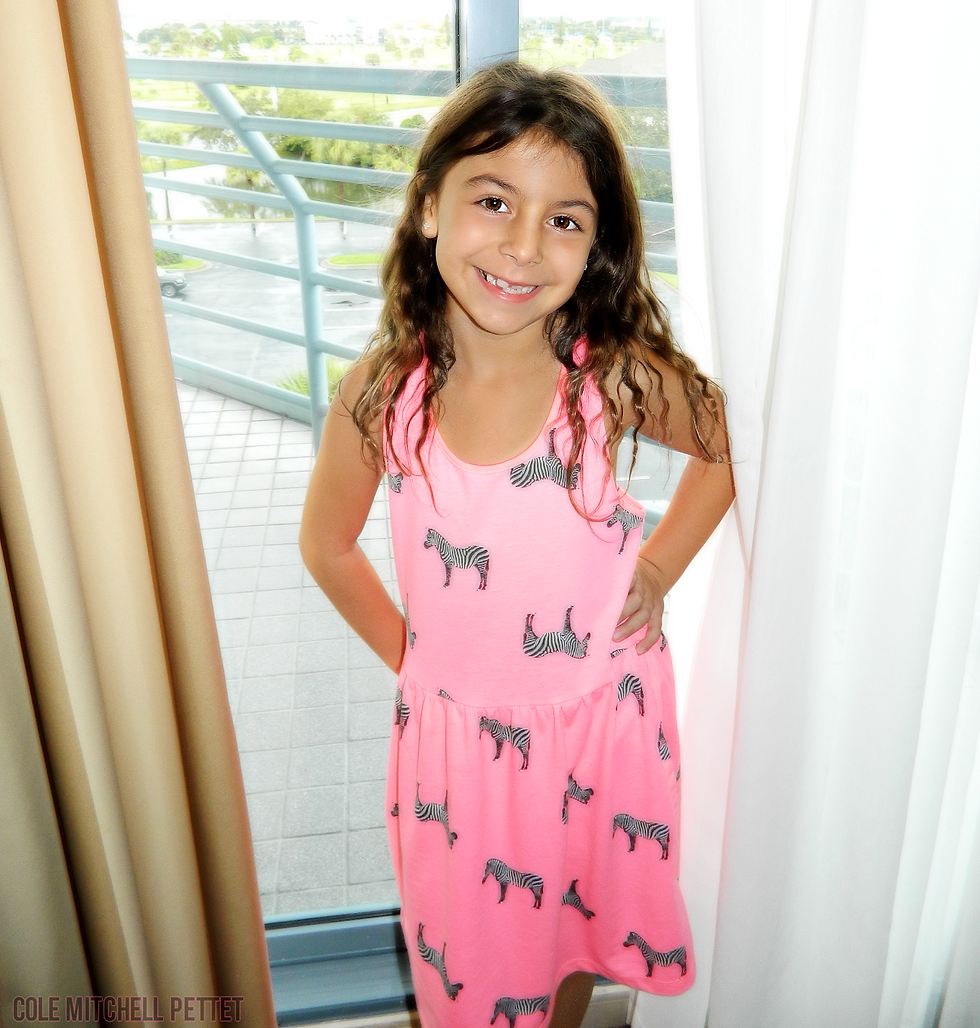 Pretty in Pink with Zebras - Kyla