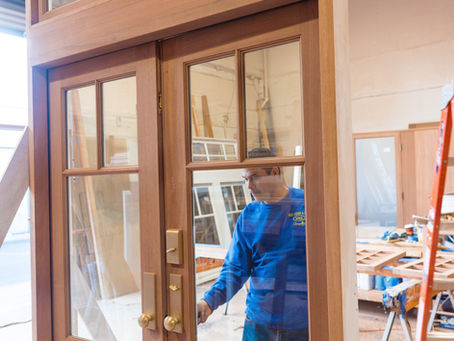 The Superiority of Solid Mahogany: Why Your Windows and Doors Need More Than Cladding
