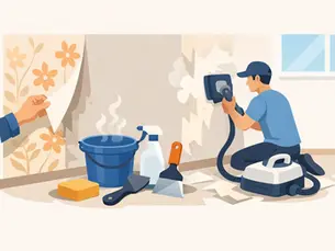 How to Remove Old Wallpaper Properly