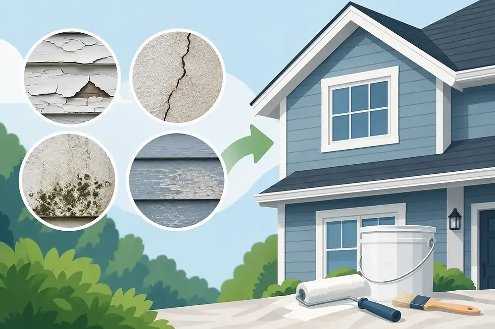 Exterior Paint Failure: Causes and Lasting Fixes