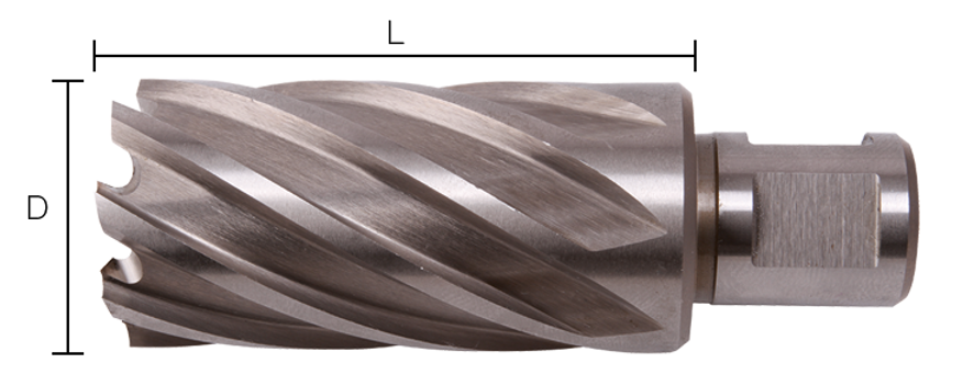 HSS M42 8% Cobalt Kernboor