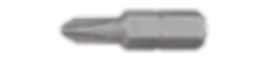 Phillips Bit kort 1/4" gereduceerde kop
