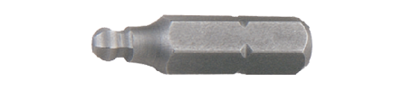 Hexagon Bit short 1/4" with ball head