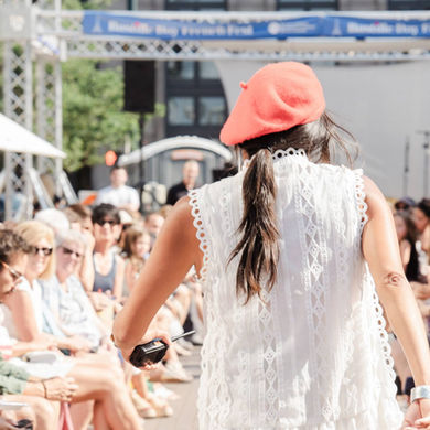 French Fashion Show Struts Style at Bastille Day
