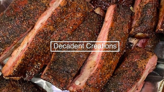 Smoked BBQ Spare Pork Ribs