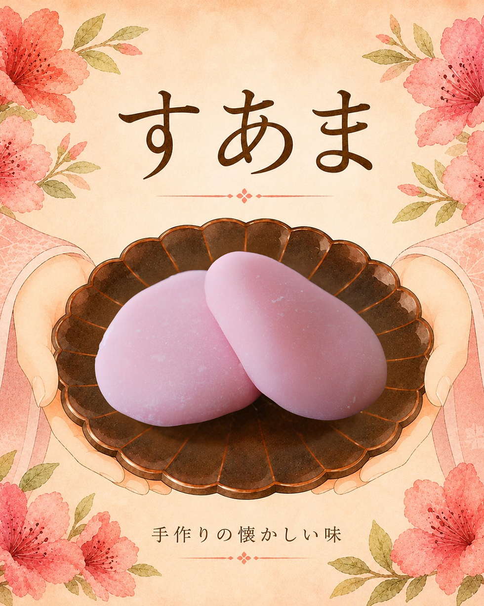 すあま販売開始です。