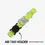 Miniatura: Coleira esportiva impermeável Poly-Flex para cães - Neon Geen