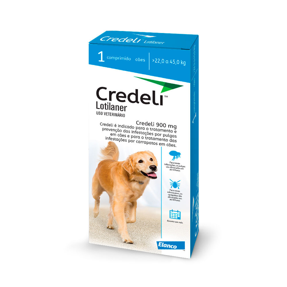 Antipulgas Credeli Elanco para Cães 22 a 45kg