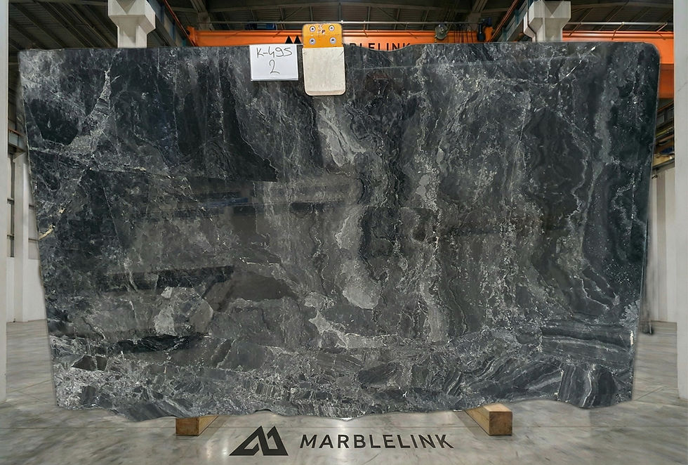 Küçük resim: Black Portoro Turkish Marble