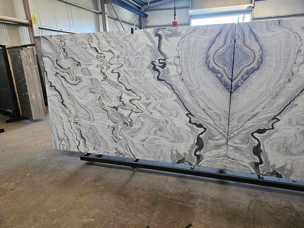 Küçük resim: Silver Stream Beyaz Mermer