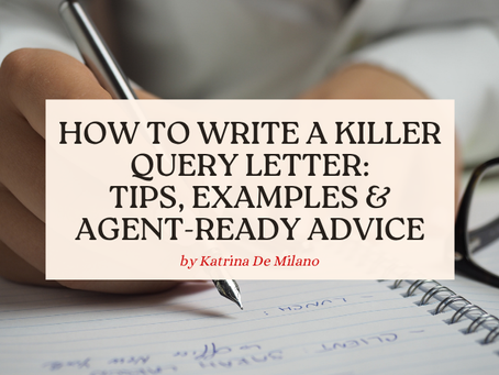 ✍️ How to Write a Killer Query Letter That Gets Agents Interested