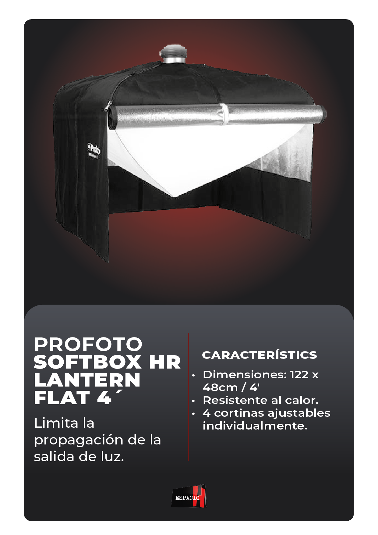 Profoto Softbox HRLantern Flat 4´