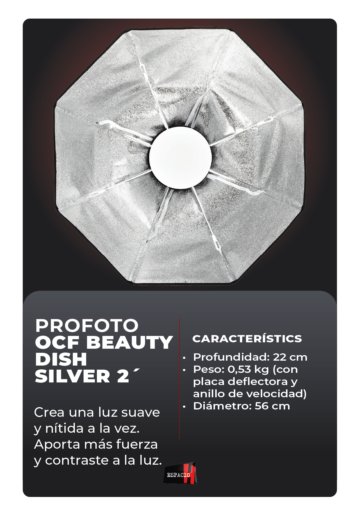 Profoto OCF Beauty Dish Silver 2´