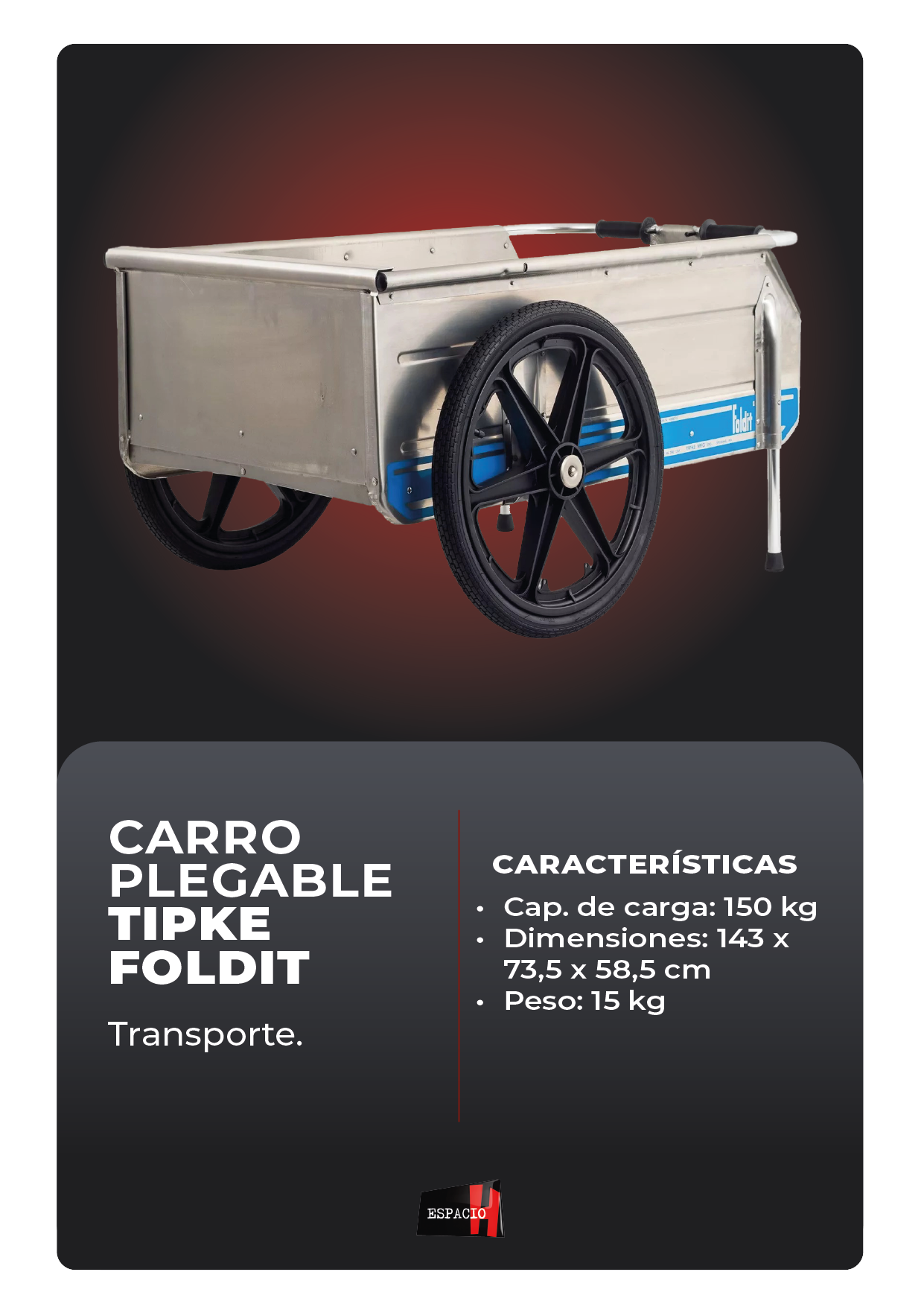 Art - 955 Carro Plegable Tipke Foldit