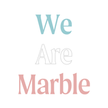 The We Are Marble Logo, as a trusted client of Scope Carbon Tracking for businesses and events.