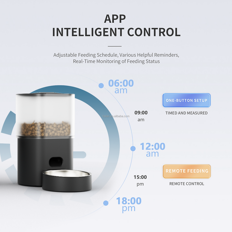 Miniature : Distributeur de nourriture et d'eau mangeoire automatique pour animaux 
