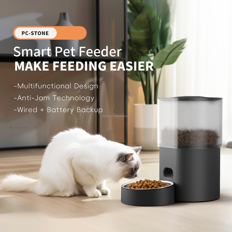 Miniature : Distributeur de nourriture et d'eau mangeoire automatique pour animaux 