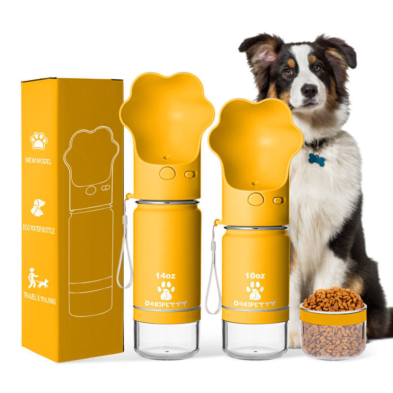 Miniature : Bouteille d'Eau de Voyage pour Chien 14oz 18oz en Acier Inoxydable