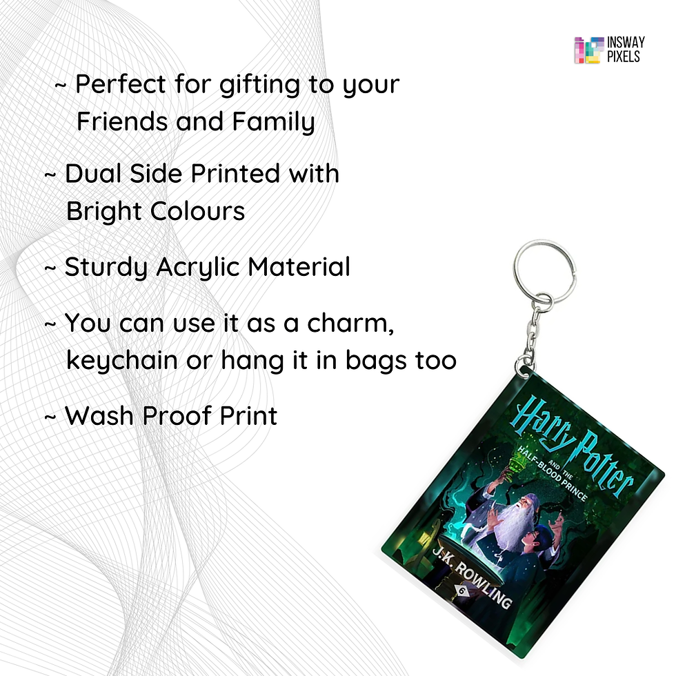 Thumbnail: Harry Potter | Half-Blood Prince Book Keychain