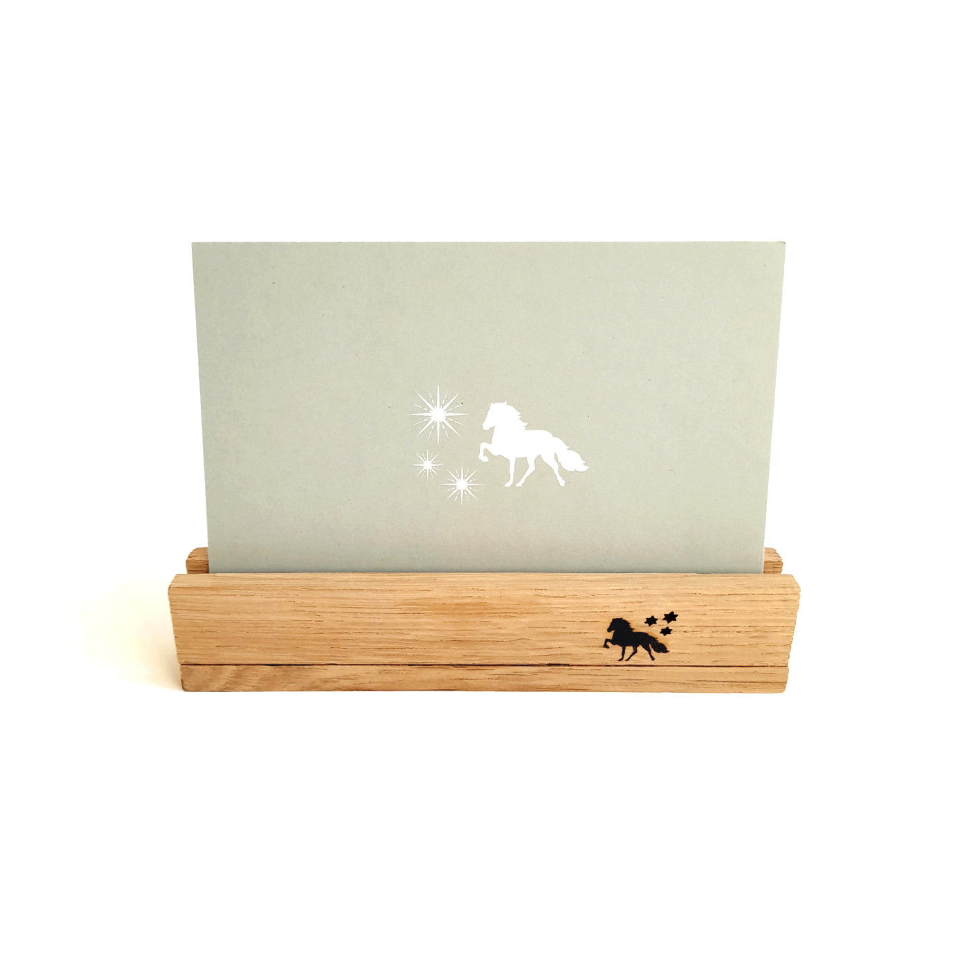 Holzaufsteller Sterntölter