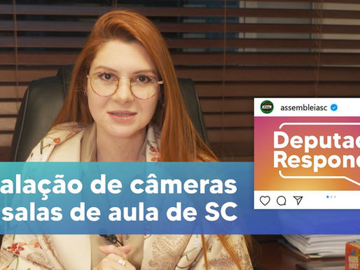 Câmeras em sala: mais transparência e proteção para todos