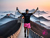 Jo Lodder Run China Run from The Great Wall of China to Hong Kong - 3,000km