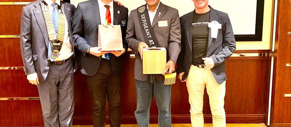 Storytelling at The Rotary Club - "From Jockey to Runner: Unveiling Life's Remarkable Journey"
