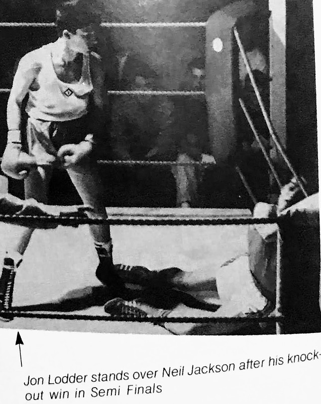 Jo stands over KO'd opponent.