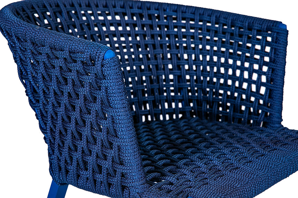 Miniatura: Cadeira em Corda Náutica