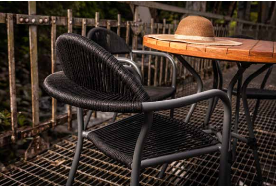 Miniatura: Cadeira em Corda Náutica