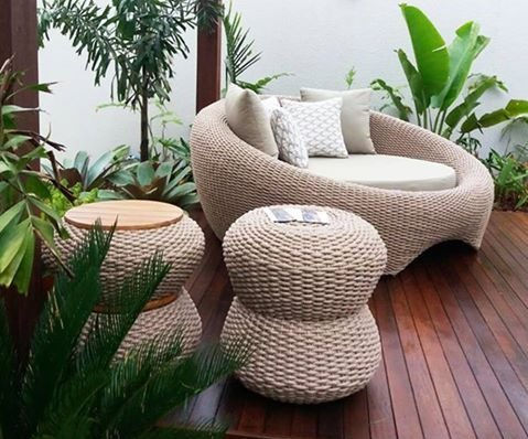 Miniatura: Mesa lateral / Puff Corda