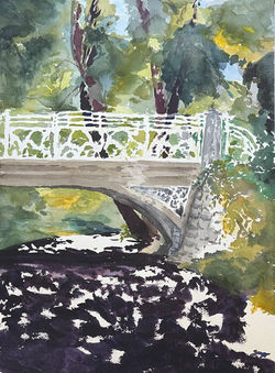 Central Park bridge