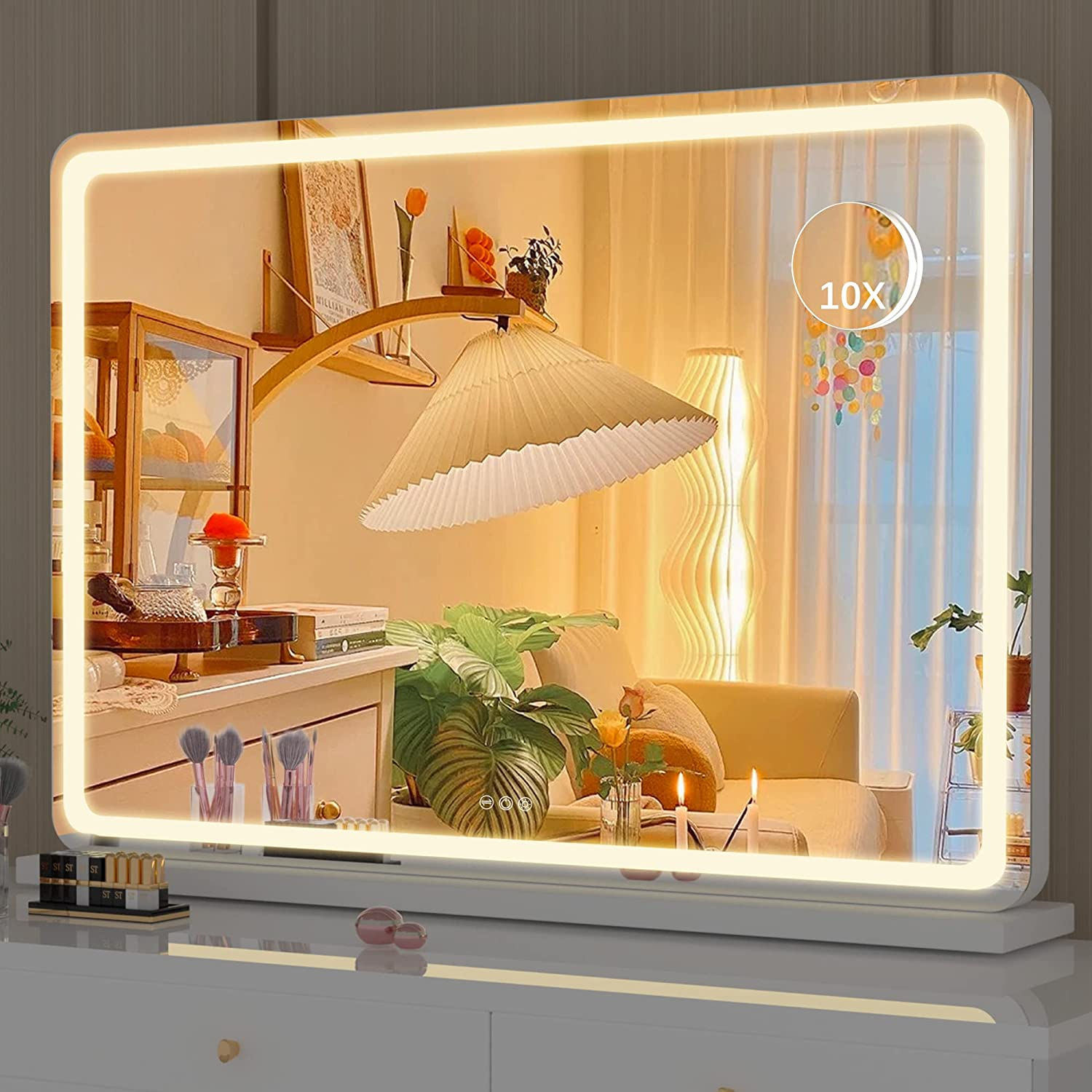 Make-up Mirror - 32" x 22" LED Touch Screen (