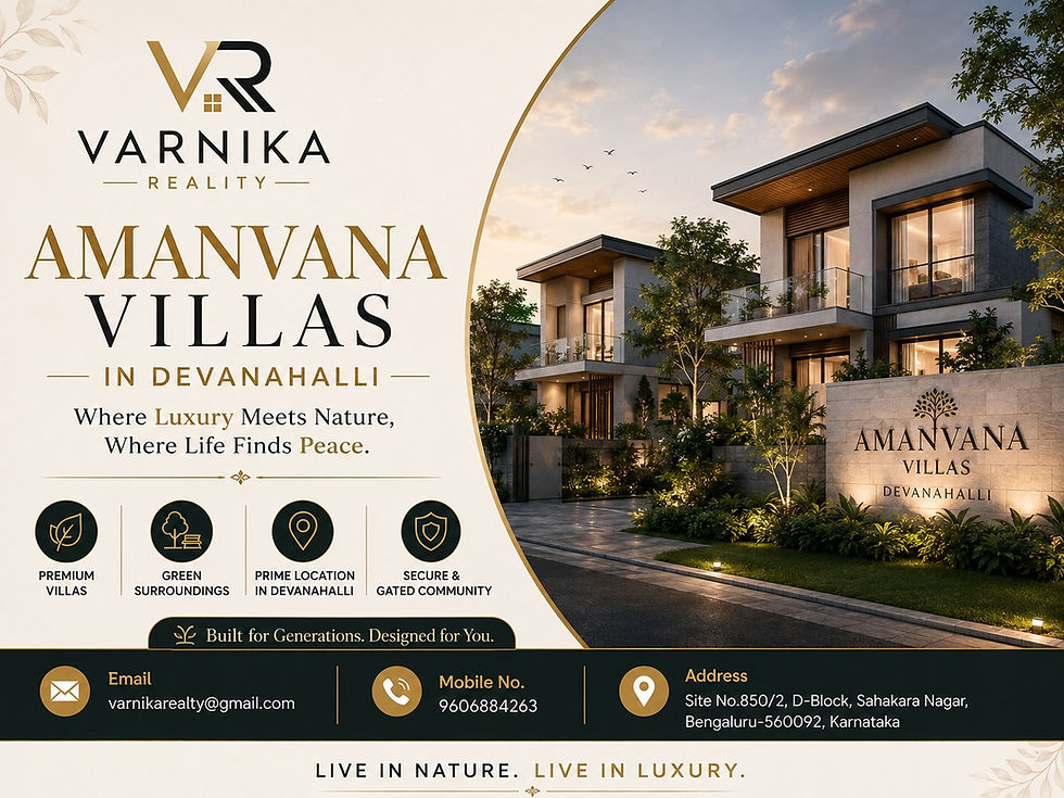 Riviera Uno Villas in Whitefield