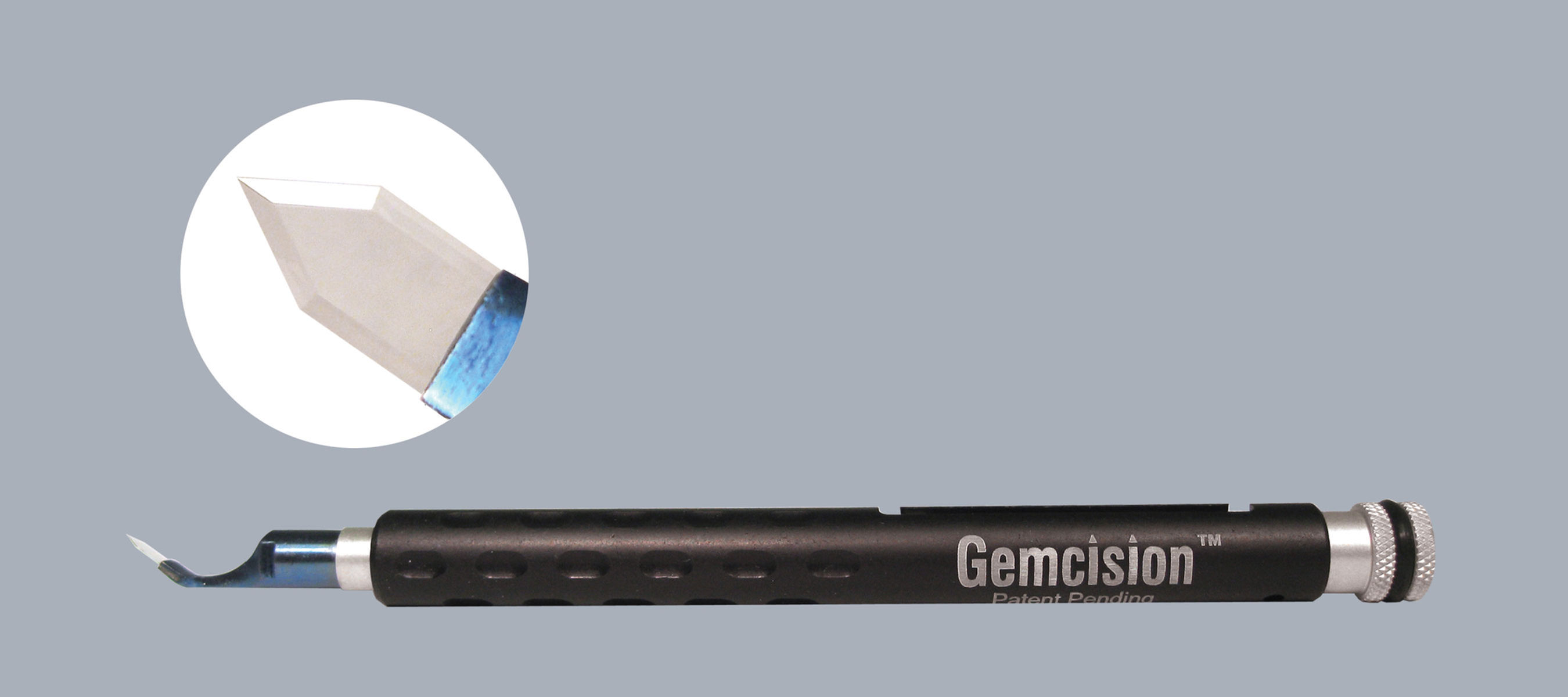 Gemcision™ Keratome Dual Bevel, Sharp Sides Sapphire Knife