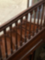 Stairs leading upstairs