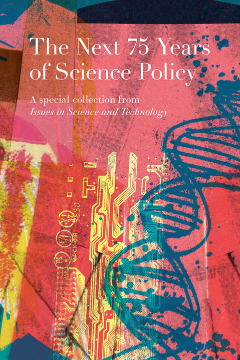 Published by Arizona State University. Selected collection of Essays form Issues In Science & Technology Magazine. 
400 pg. Printed by Meridian  Printing.