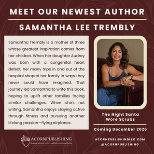 Meet our Newest Author!